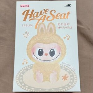 NWT Pop Mart Labubu 'Have A Seat' QUQU